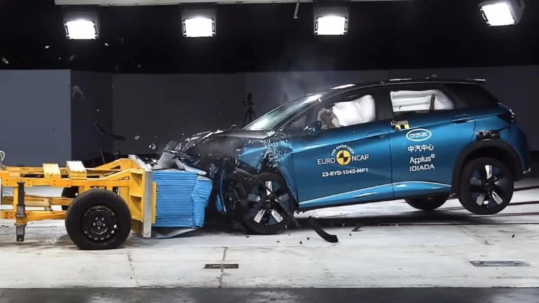 BYD Dolphin краш-тест Euro NCAP результаты