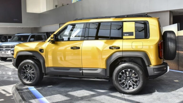 BYD Fang Cheng Bao Leopard 5 сбоку