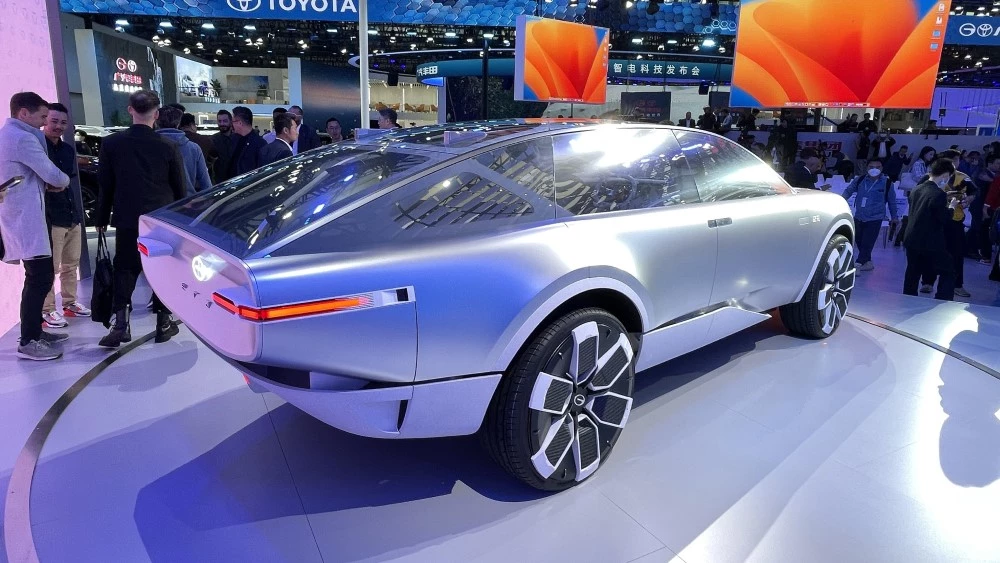 GAC ERA концепт-кар Гуанчжоу автосалон сбоку сзади