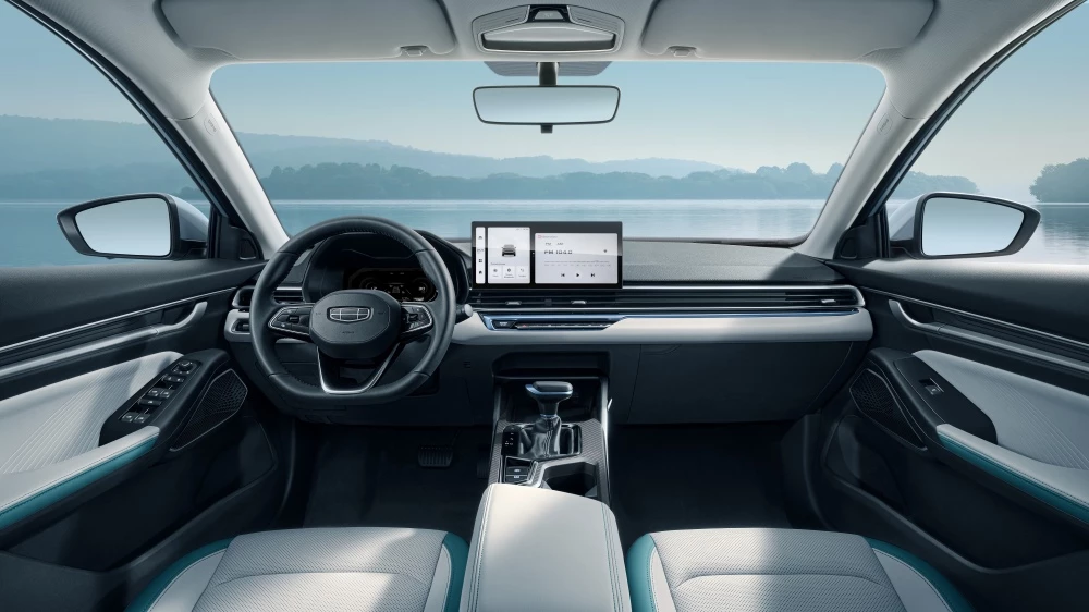 Geely Emgrand салон интерьер