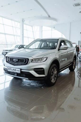 обзор модельного ряда GEELY Каширский автосалон дилерский центр Atlas Pro