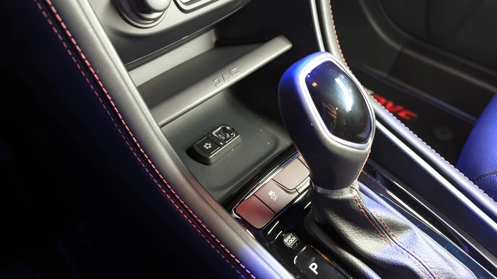 JAC JS3 салон интерьер консоль селектор