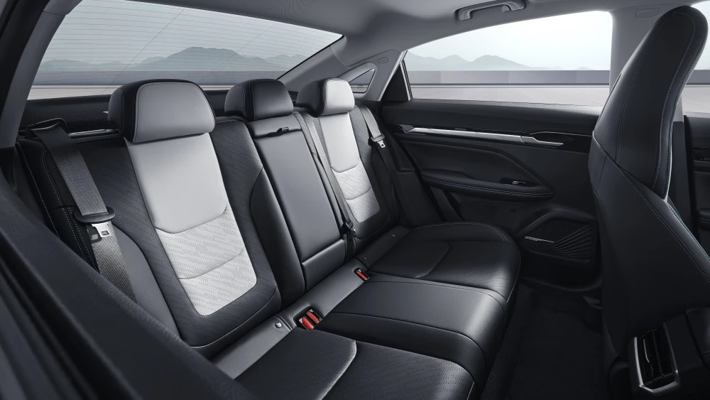 Livan S6 Pro салон интерьер второй ряд