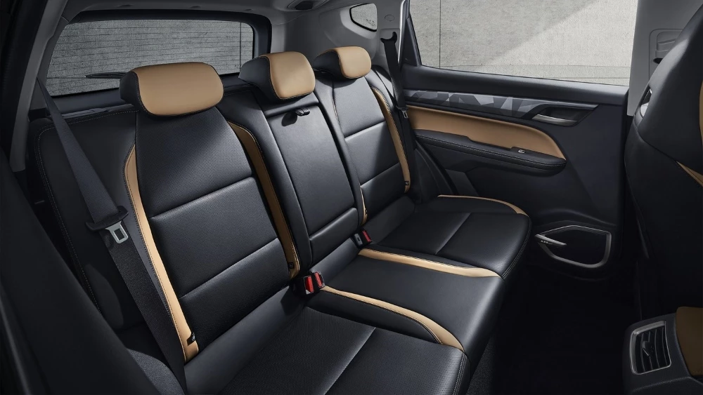 Livan X6 Pro салон интерьер второй ряд