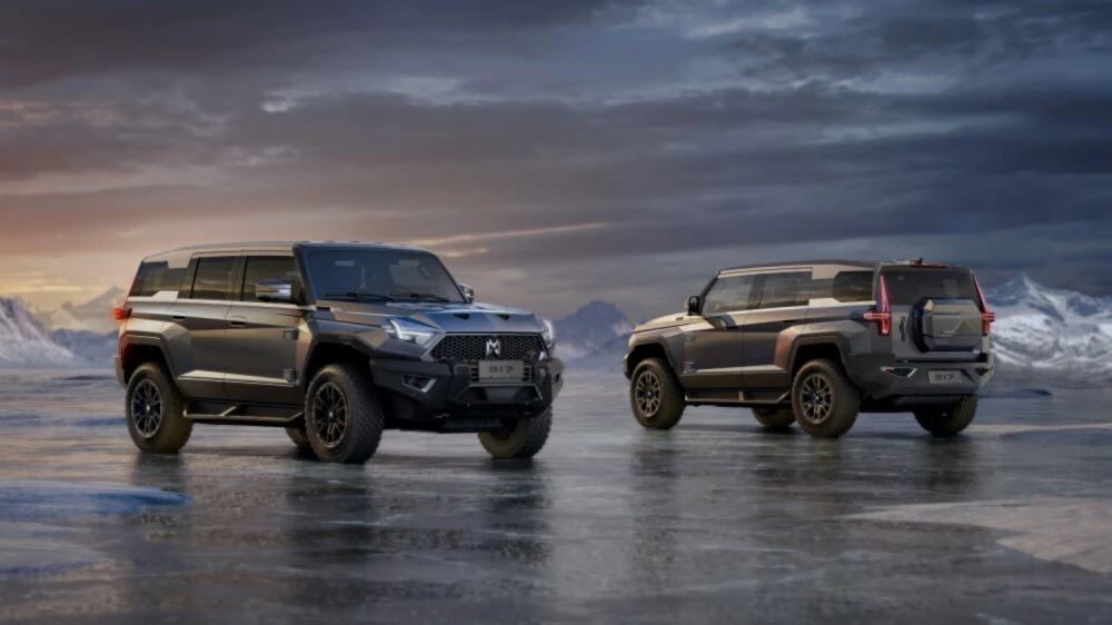 Внедорожник M-Hero 917 Mengshi сбоку сзади