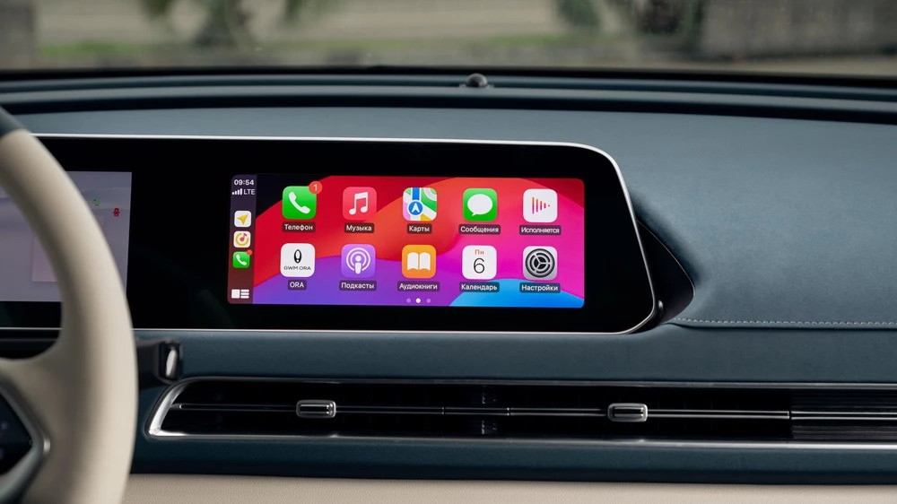 Ora 03 салон интерьер мультимедиа медиасистема