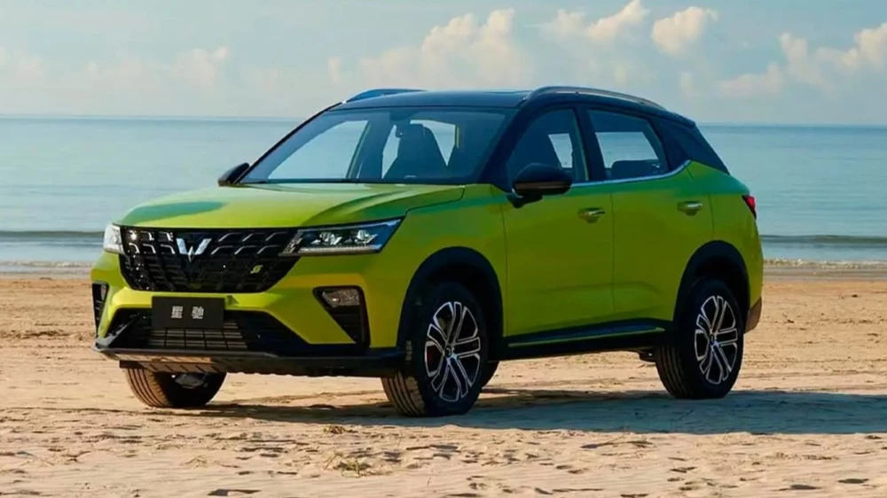 Wuling Xingchi сбоку спереди