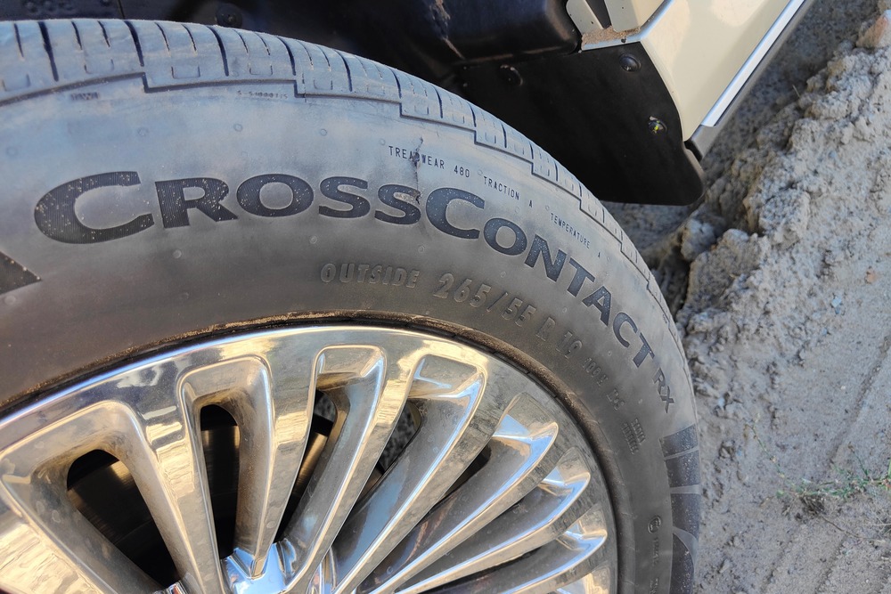 Tank 500 тест Мишина колеса шины Continental CrossContact RX