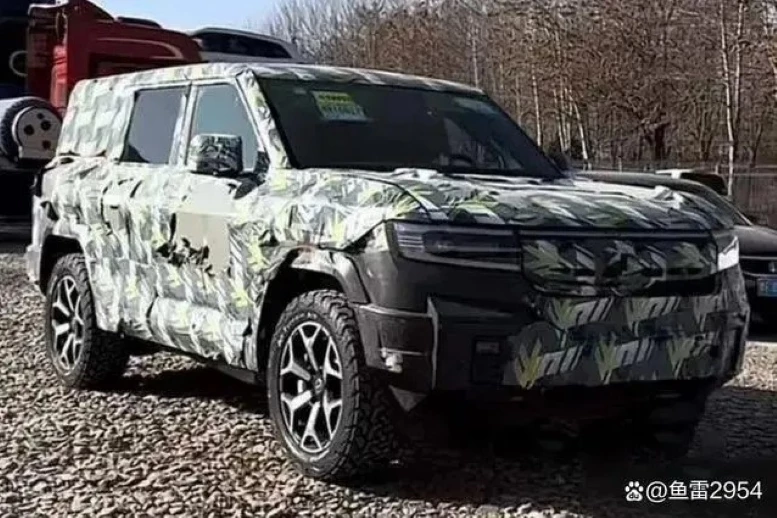BYD FangChengBao Leopard 8 сбоку спереди