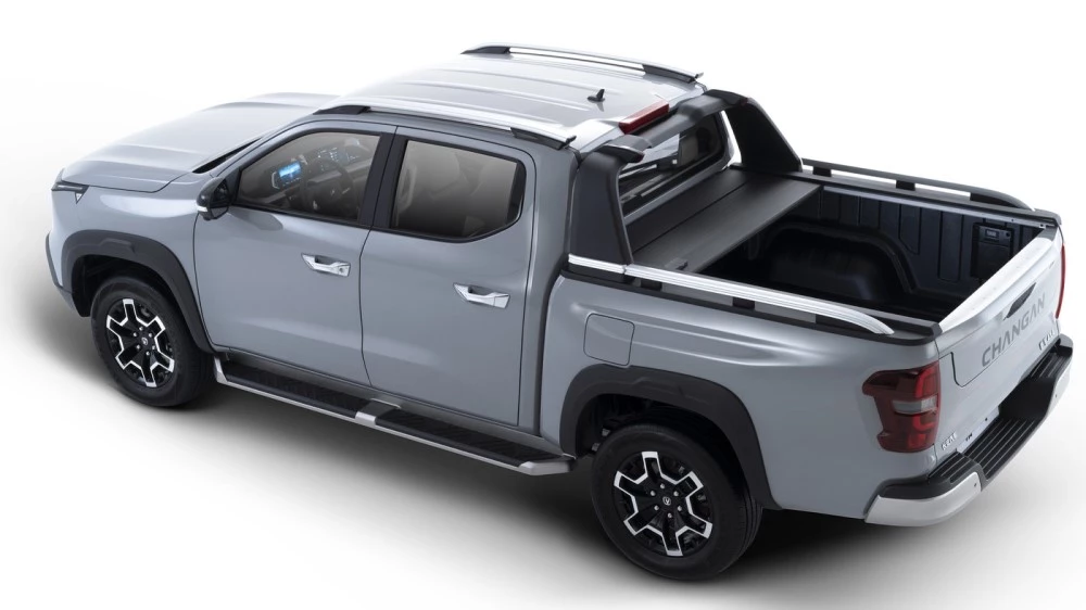 пикап Changan Hunter последовательный гибрид в Китае сбоку сзади