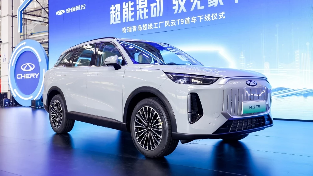 Chery Fulwin T9 сбоку спереди