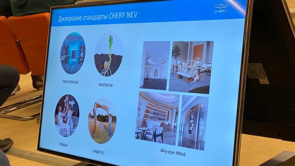 Chery NEV в России дилерский центр требования