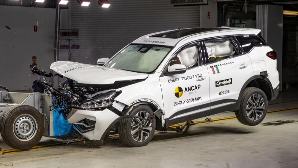 Chery Tiggo 7 Pro Max краш-тест AnCap австралийский