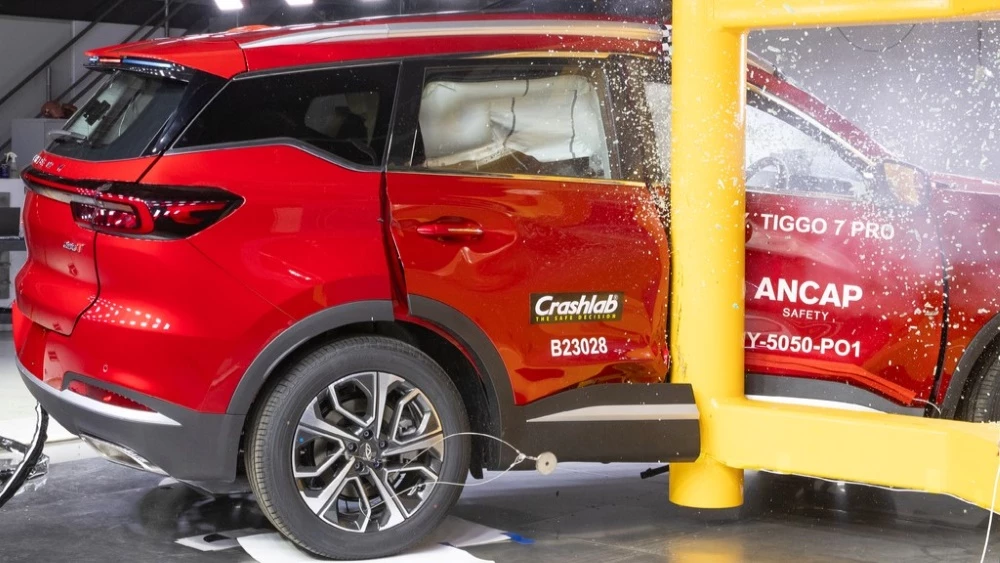 Chery Tiggo 7 Pro Max краш-тест AnCap австралийский