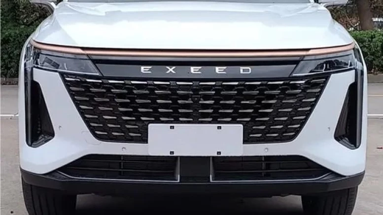 exeed rx минпром дизайн передняя часть решетка рестайлинг