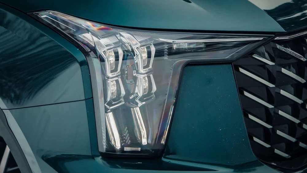 новый GAC GS8 второго поколения передняя оптика фары