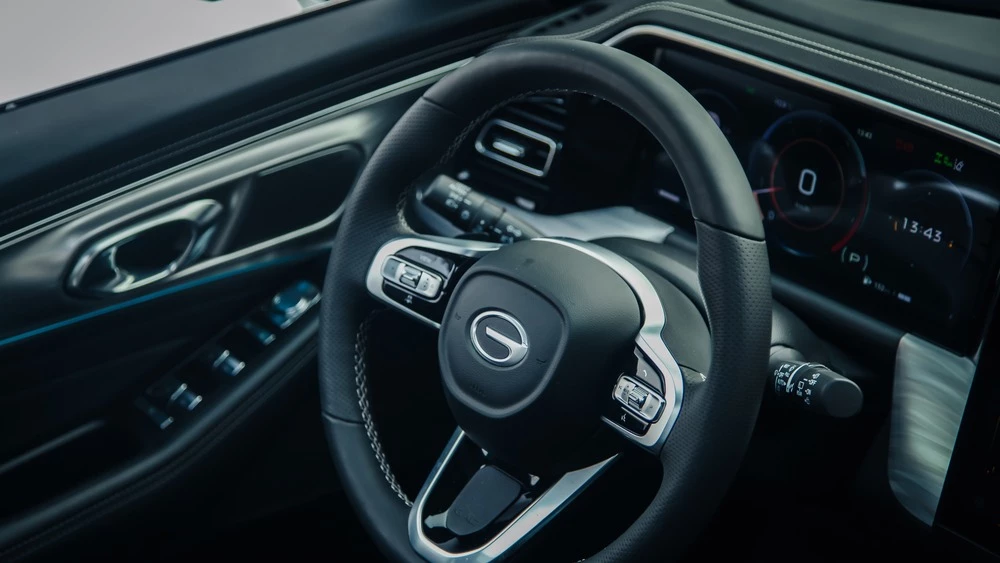 новый GAC GS8 второго поколения салон интерьер