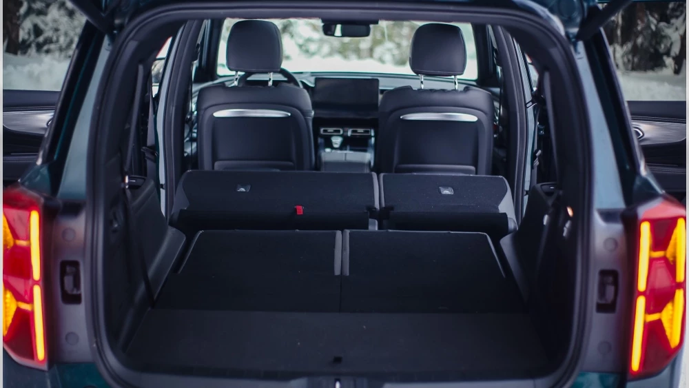 новый GAC GS8 второго поколения салон интерьер багажник