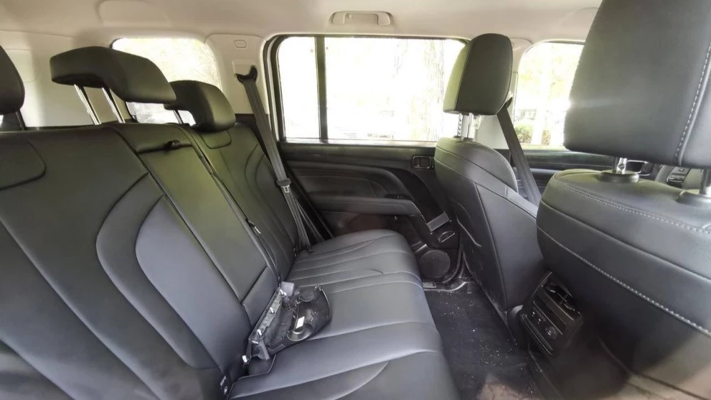 Haval H9 нового поколения салон интерьер второй ряд