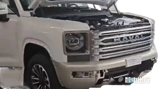 новый Haval H9 спереди решетка без камуфляжа