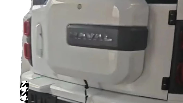 новый Haval H9 сзади фото без камуфляжа логотип