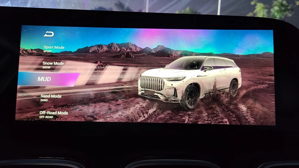 Jaecoo J8 салон интерьер медиасистема мультимедиа