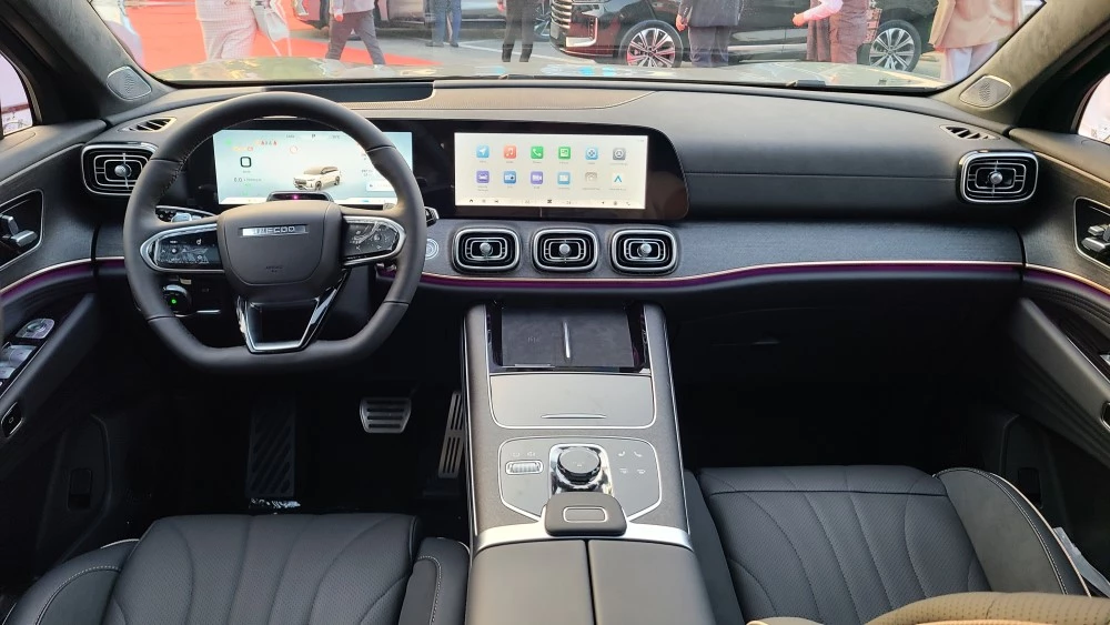 Jaecoo J8 салон интерьер