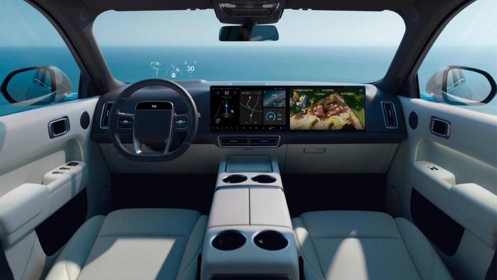Li Auto L8 салон интерьер