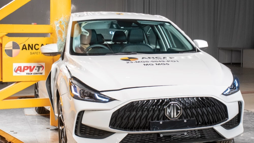 MG 5 краш-тест Ancap австралийский