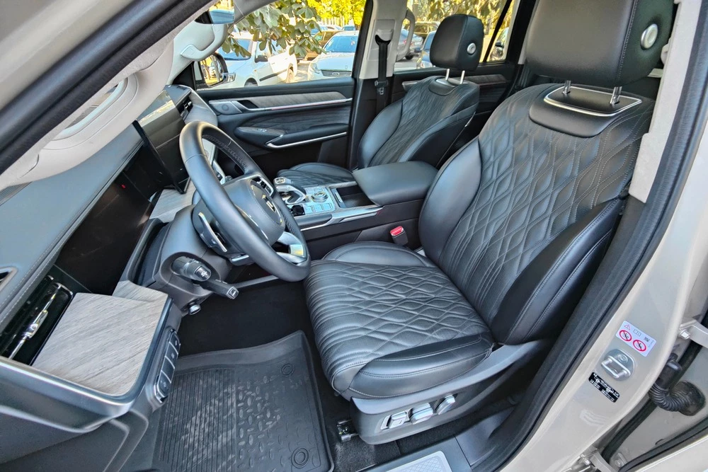 Tank 500 салон интерьер первый ряд тест сиденья Мишина