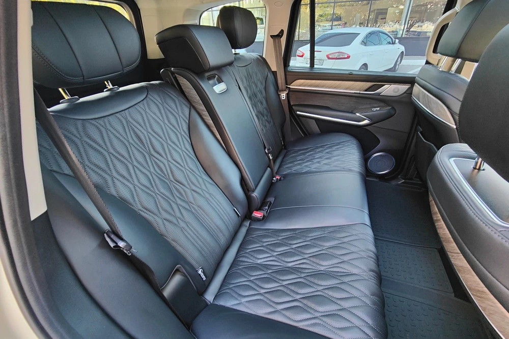 Tank 500 салон интерьер второй ряд тест сиденья Мишина