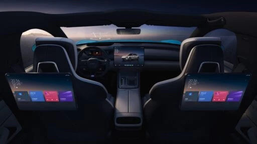 Xiaomi SU7 салон интерьер