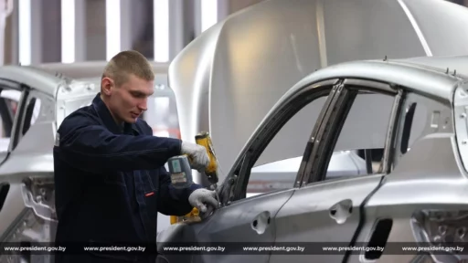 завод БелДжи модели Belgee X50 производство