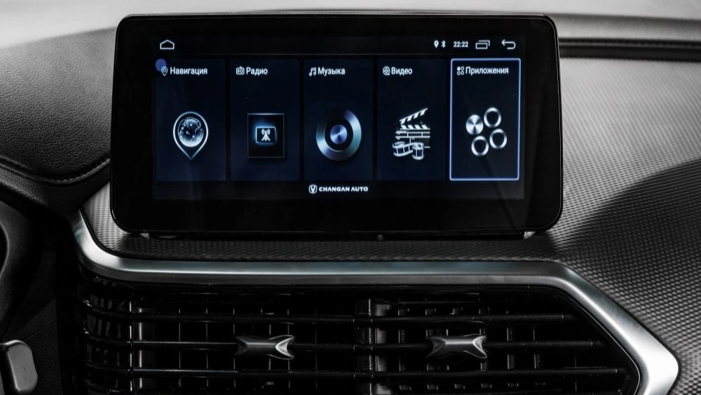 Changan Alsvin мультимедиа медиасистема салон интерьер
