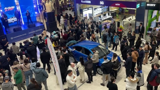 Седан Changan Alsvin сбоку сверху в Казахстане презентация