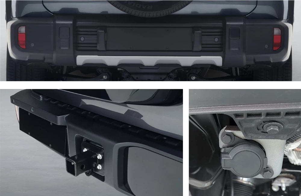 Внедорожное оснащение гибридного кроссовера Changan Deepal G318