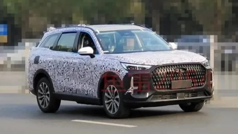 Chery Tiggo 8L спереди сбоку