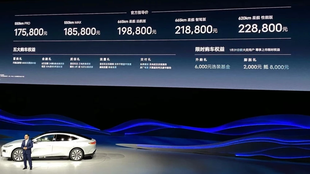 Geely Galaxy E8 цены комплектации в Китае