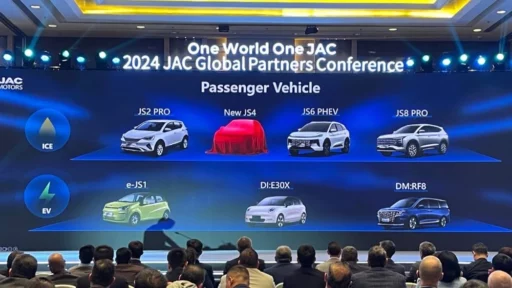 новинки JAC 2024 2025 глобальные