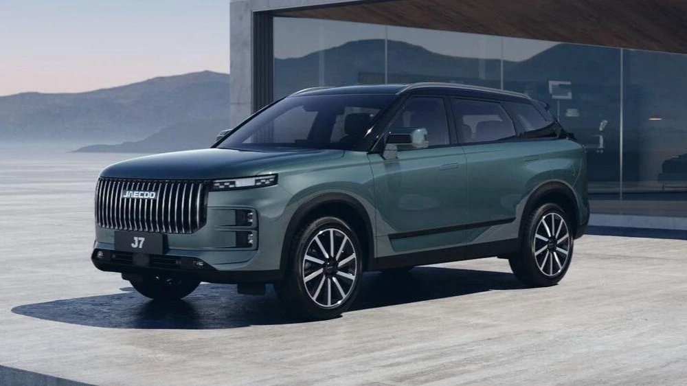 Jaecoo j7 сбоку спереди Delivery Car