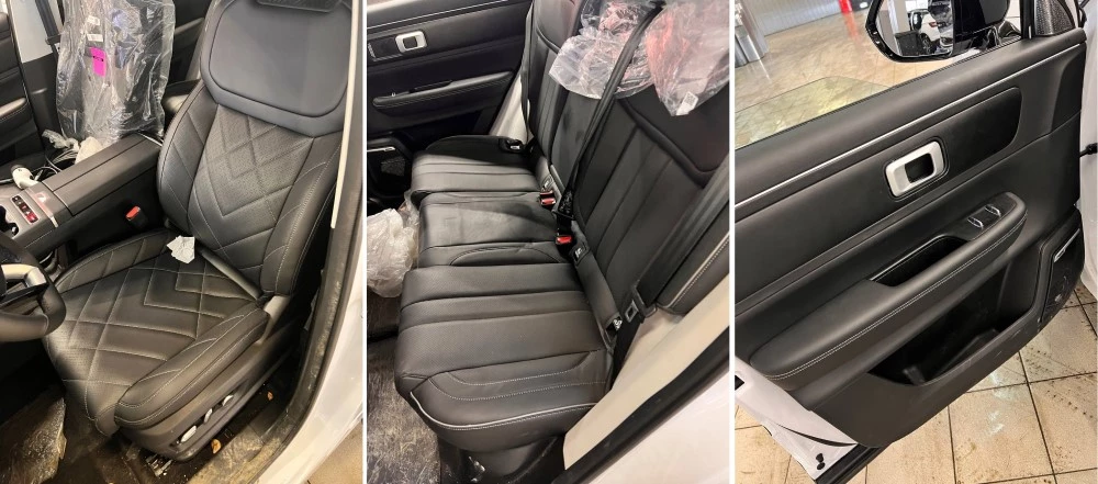 Jaecoo J7 салон интерьер сиденья