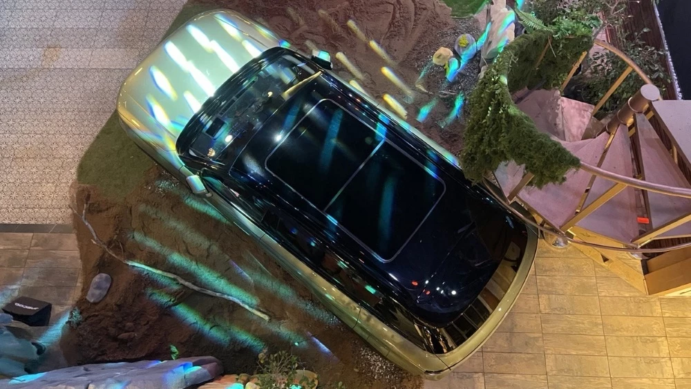 Jaecoo J7 в Казахстане презентация сверху