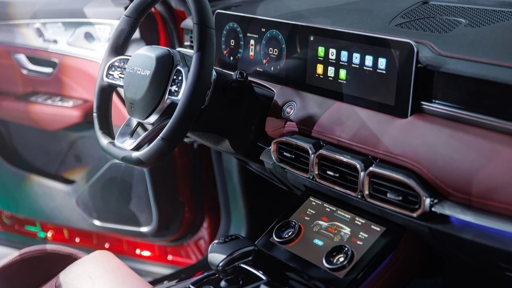 Jetour X70 Plus салон интерьер