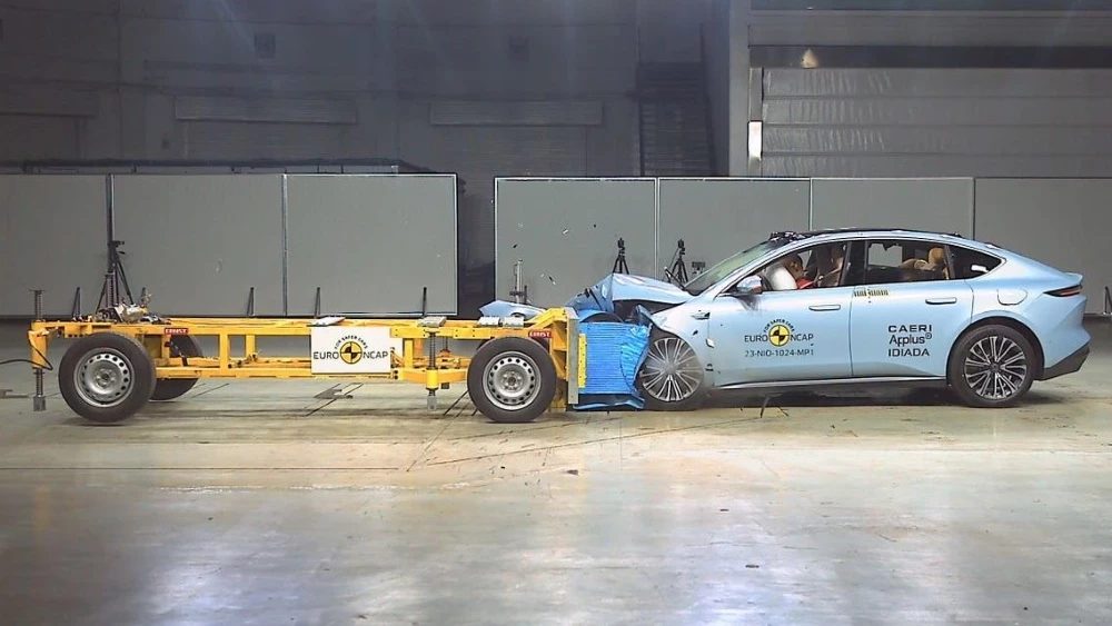 самые безопасные китайские автомобили в 2023 году краш-тест Nio ET5 Euro NCAP