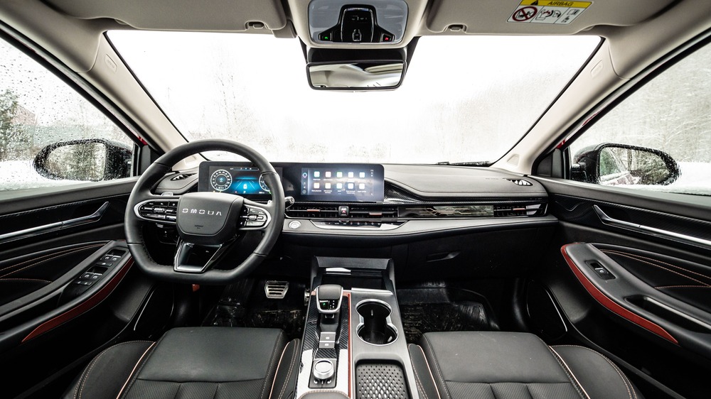 Omoda S5 GT тест-драйв салон интерьер