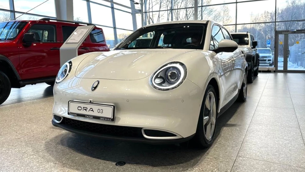 Ora 03 в дилерском центре в автосалоне купить новый сбоку спереди Кемерово Сибинпэкс