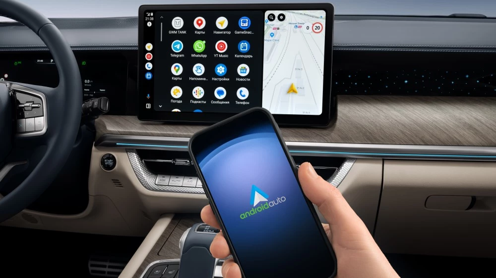 Tank 500 Urban мультимедиа медиасистема android carplay