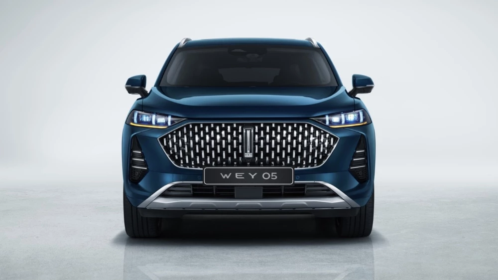 Гибридный кроссовер Wey 05 спереди