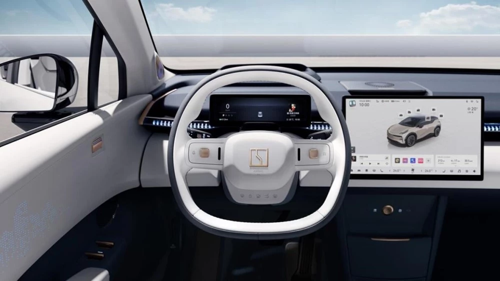 Zeekr X салон интерьер 2024 модельного года