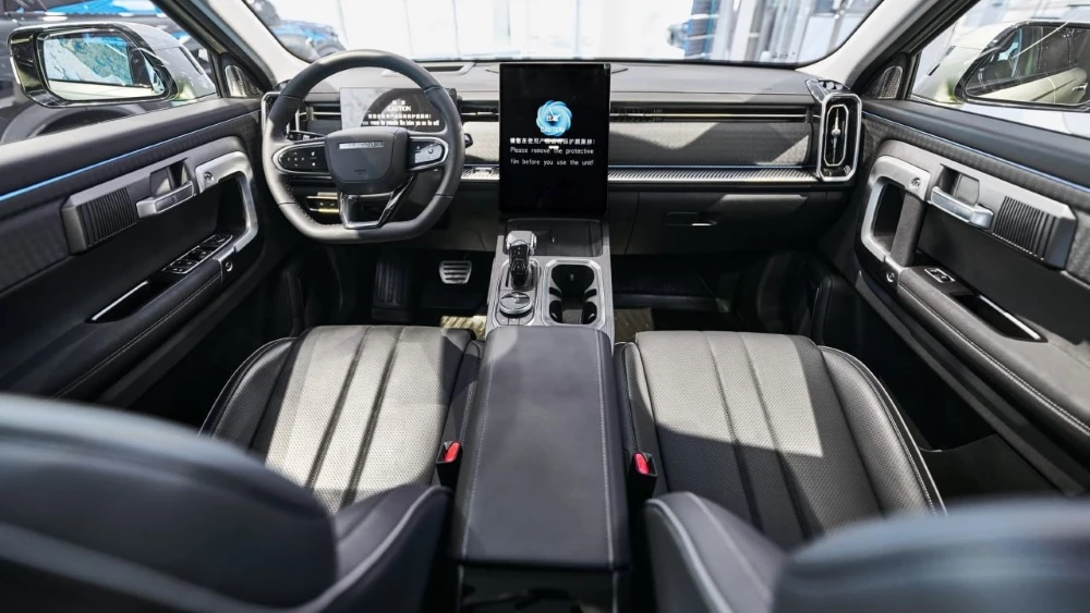 Jaecoo J7 в БалтАвтоТрейд-М салон интерьер